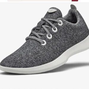 Allbirds Natural Gray Heathered Superfine Merino Wool Runner Sneakers SZ…